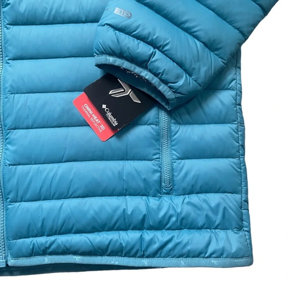 Columbia Titanium Alpha Trail Down Jacket - Men's Canyon Blue